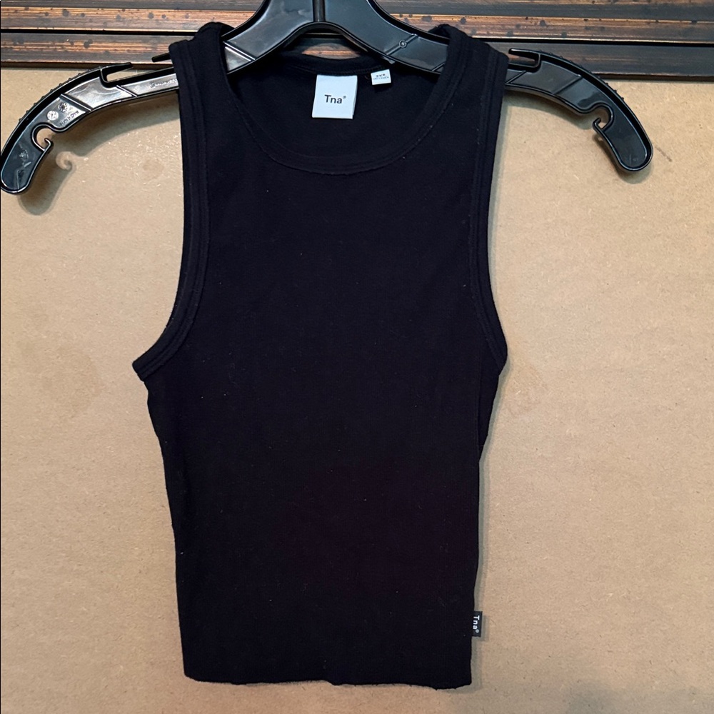 TNA Classic Black Sleeveless Top